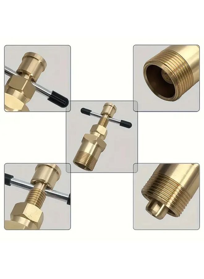 Heavy Duty Metal Olive Removal Tool 1pc Labor Saving Compression Sleeve Puller - Image 2