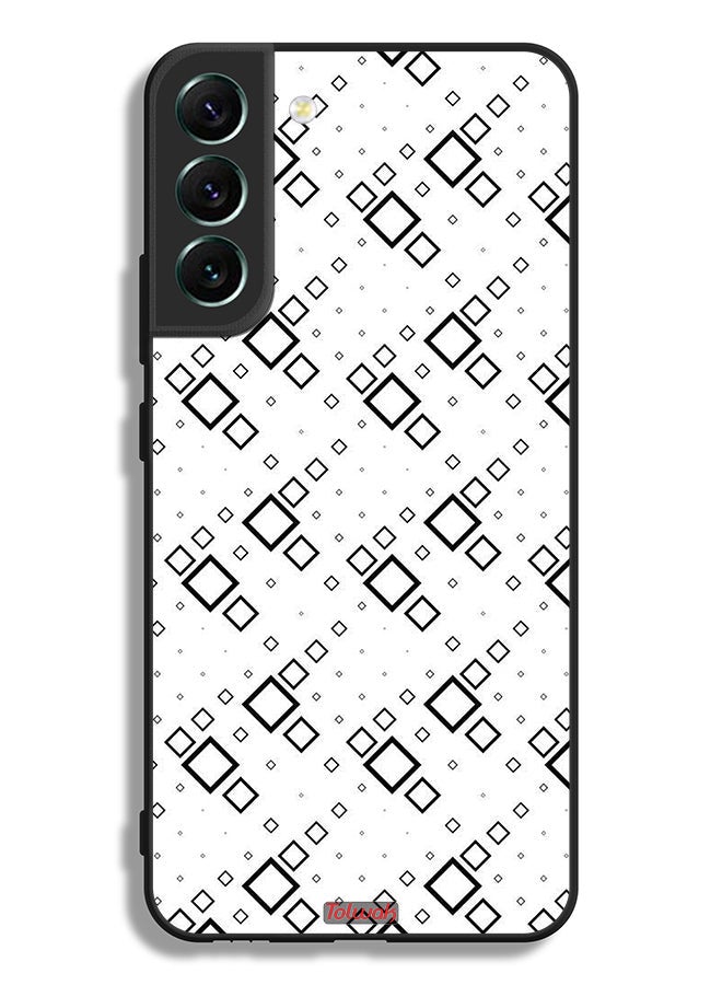 Tolwak Samsung Galaxy S22 Plus 5G Protective Case Cover Square Abstract Digital Art - Image 3