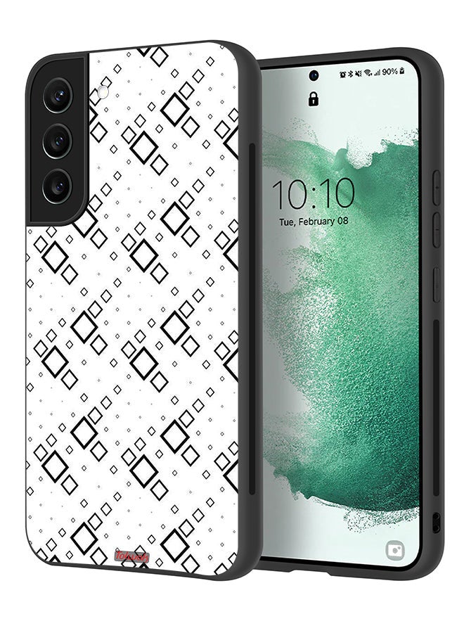 Tolwak Samsung Galaxy S22 Plus 5G Protective Case Cover Square Abstract Digital Art - Image 1