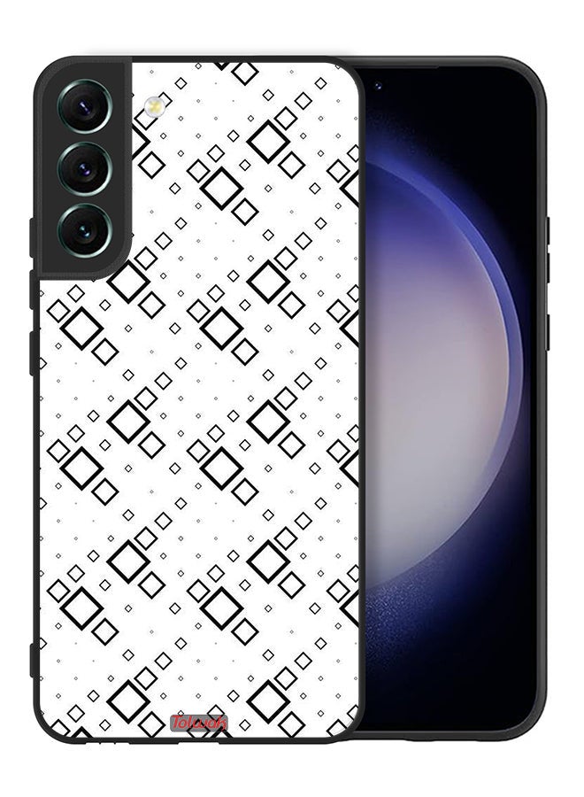 Tolwak Samsung Galaxy S22 Plus 5G Protective Case Cover Square Abstract Digital Art - Image 2