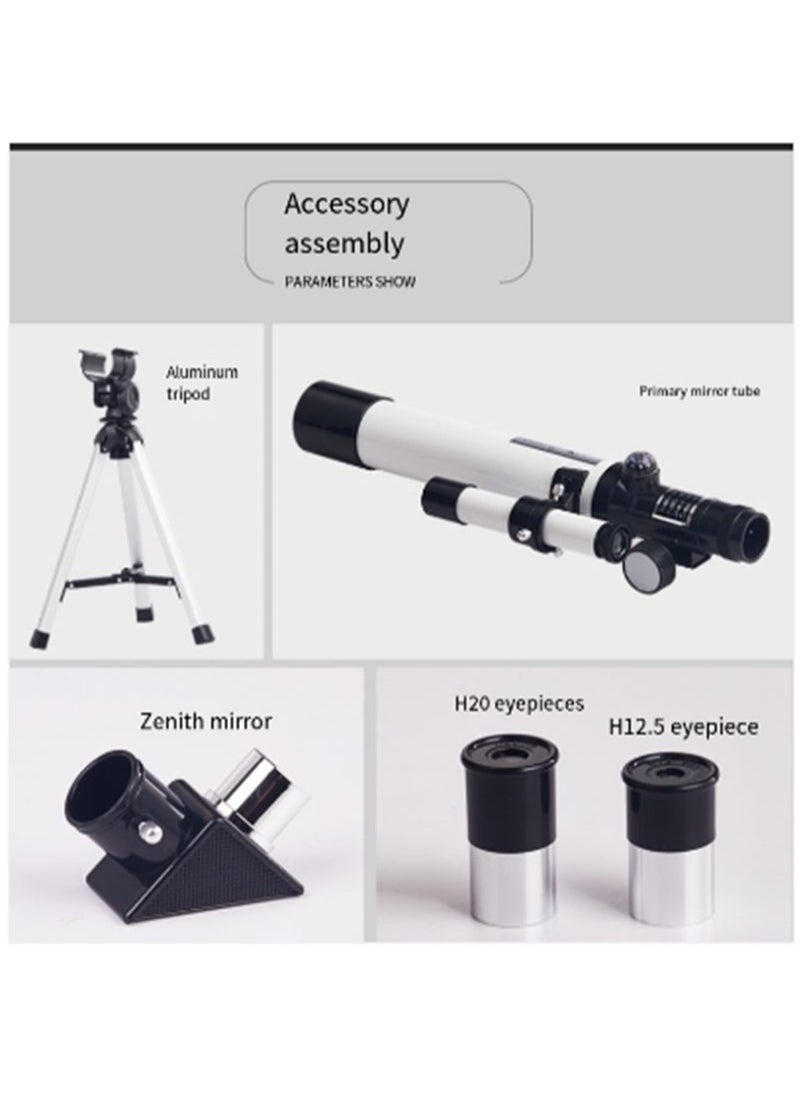 Eyebre Magnification Factor 32X Vertical Children's Introductory Astronomical Telescope  - Image 2