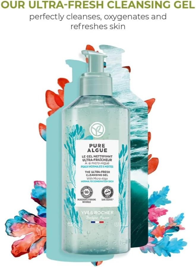 Yves Rocher The Ultra-Fresh Cleansing Gel 390ml  - Image 2
