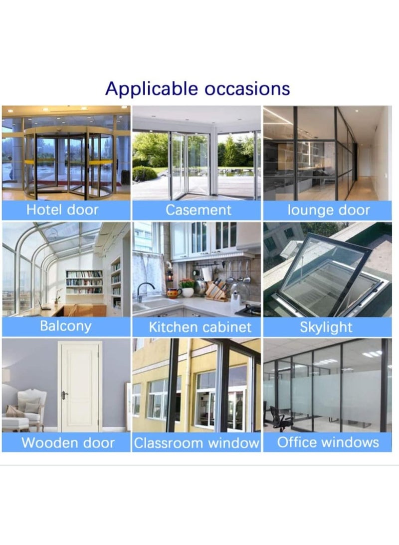 VIUAUAX 5 Meters Weatherstrip, Silicone Door Sealing Strip, Door, Window Soundproof Panel, With  Adhesive Backing (35mm,  Black) - Image 4