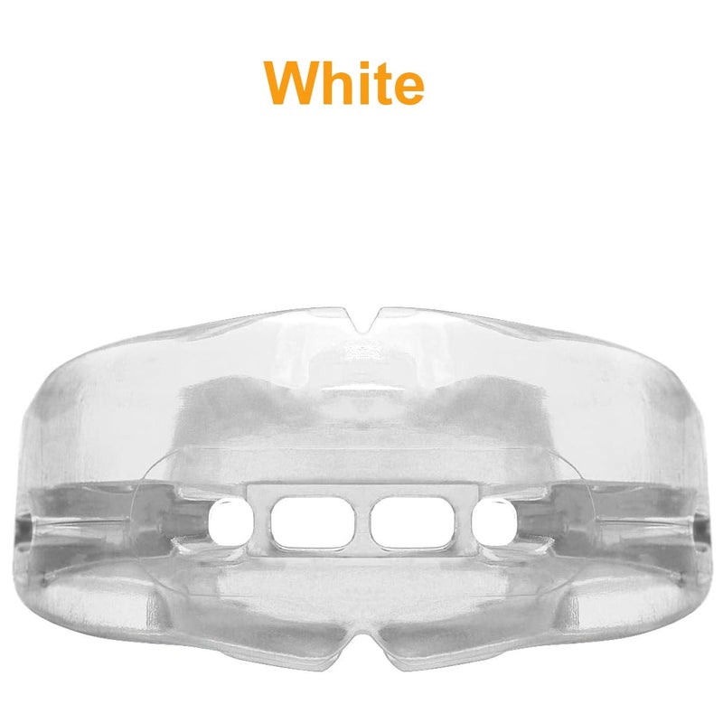 Coolrunner Double Braces Mouth Guard, Sports Athletic Mouth Guards Youth Mouthguard for Upper and Lower Teeth Protection Required for Youth, Teenager and Adults (Blue) (Blue+Transparent) - Image 3