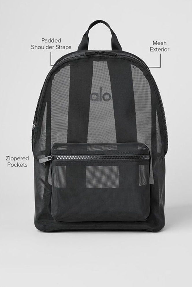 Alo Yoga AloYoga Fashion and Leisure Sheer Mesh Double Shoulder Bag - Image 1