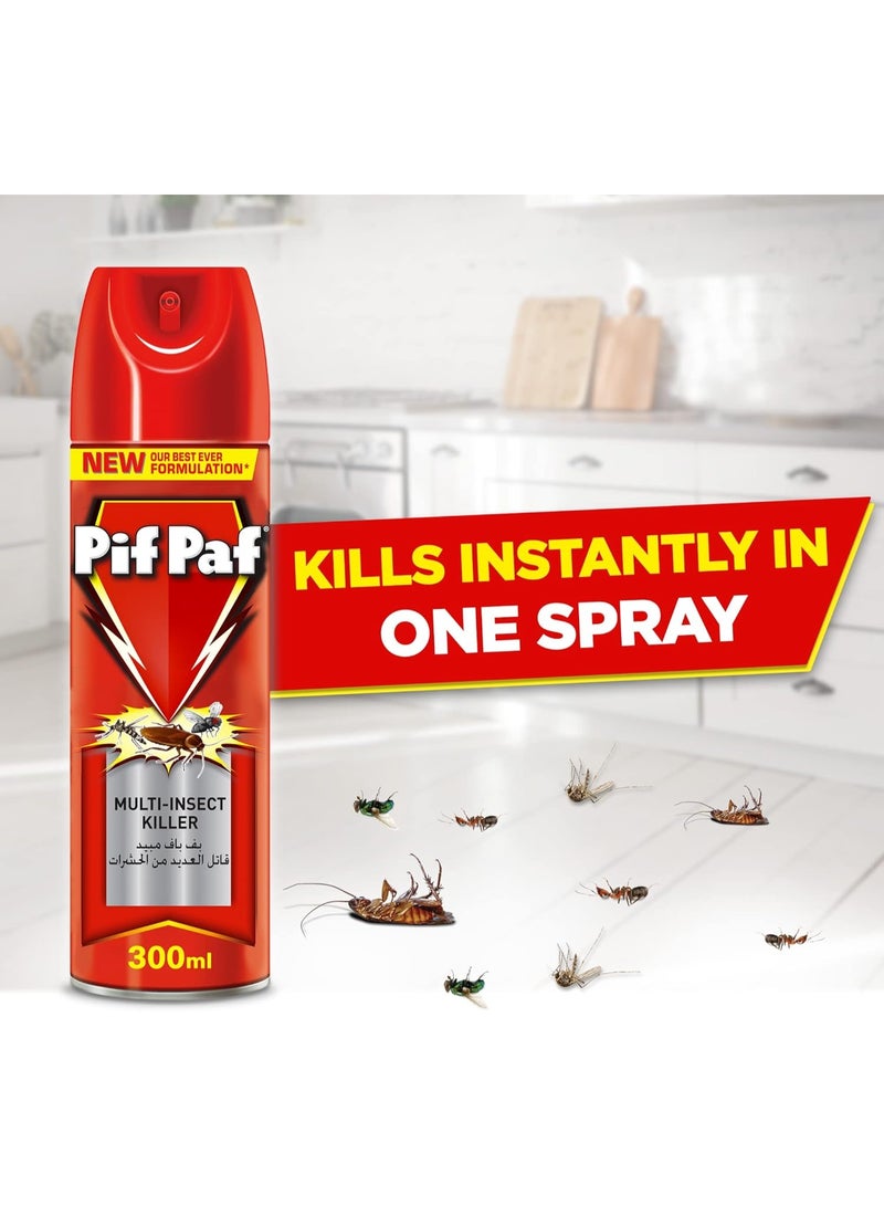 Pif Paf Pif Pif Fly and Mosquito Killer - 300ml - Image 1