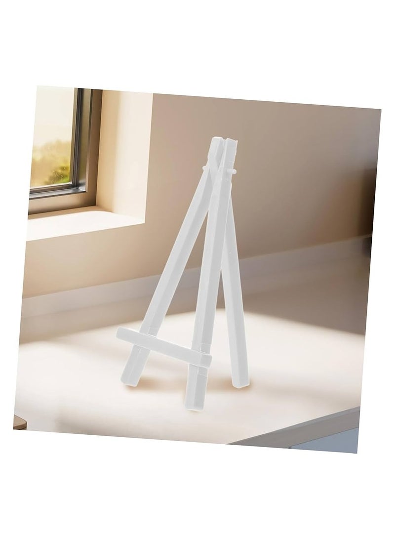 "Small plastic display stand. Wide and modern interlocking design, it gives your phone stability and style anywhere. Perfect for watching, reading, and video calling. " - Image 1