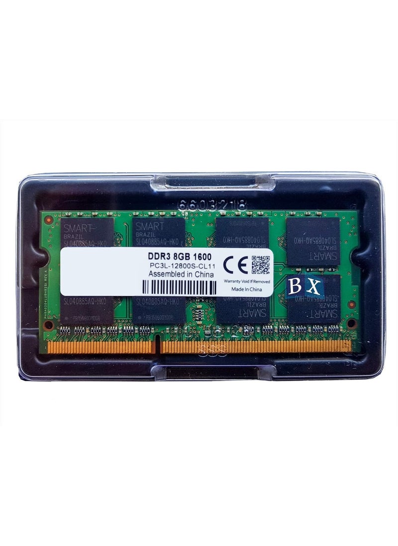 Generic 8GB DDR3 SO DIMM 1600MHz Memory Module - 204-Pin - Laptop RAM Upgrade 