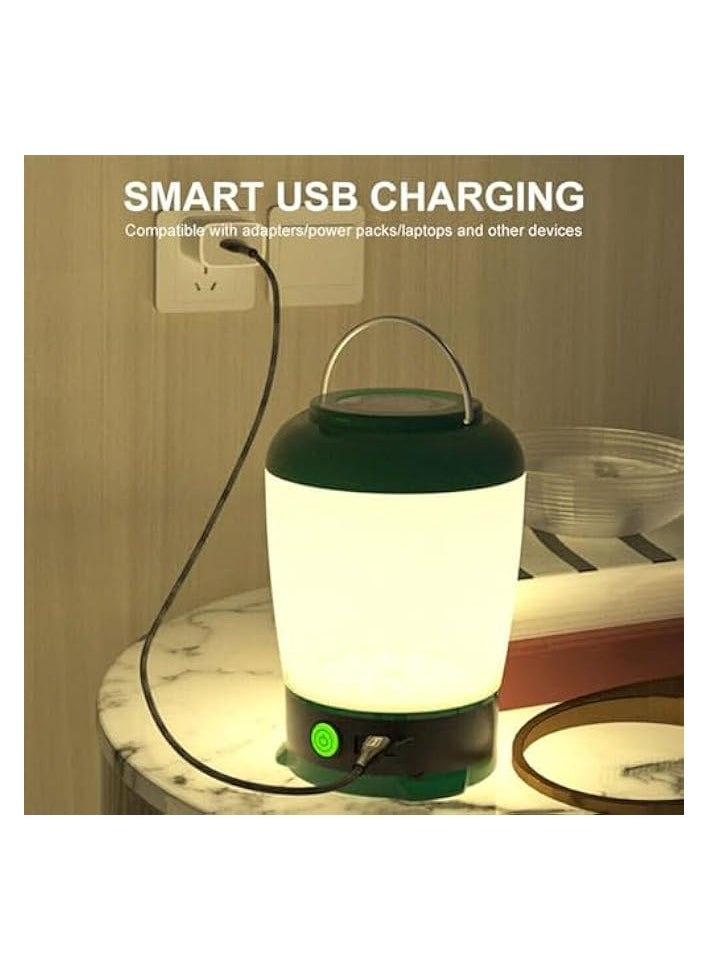 erorex Camping Lantern, LED Camping Light, USB Rechargeable, Portable Dimmable Camping Lantern, Outdoor Waterproof Tent Light, Inbuilt Battery, Garden Light for Picnic, Barbecue, Fishing, Travel  - Image 5