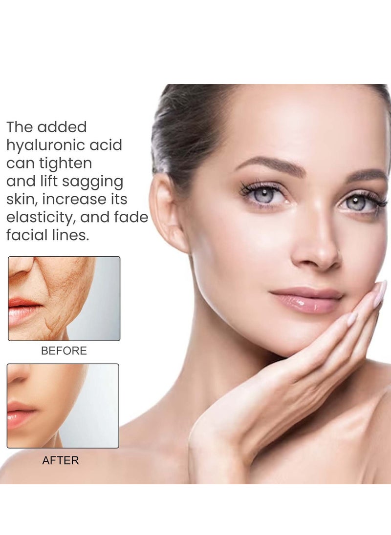 OUHOE Botox Face Serum with Vitamin C & E, Anti-Aging Facial Serum for Instant Face Tightening and Lifting – Boosts Collagen, Reduces Wrinkles, and Plumps Skin 30ml  - Image 3