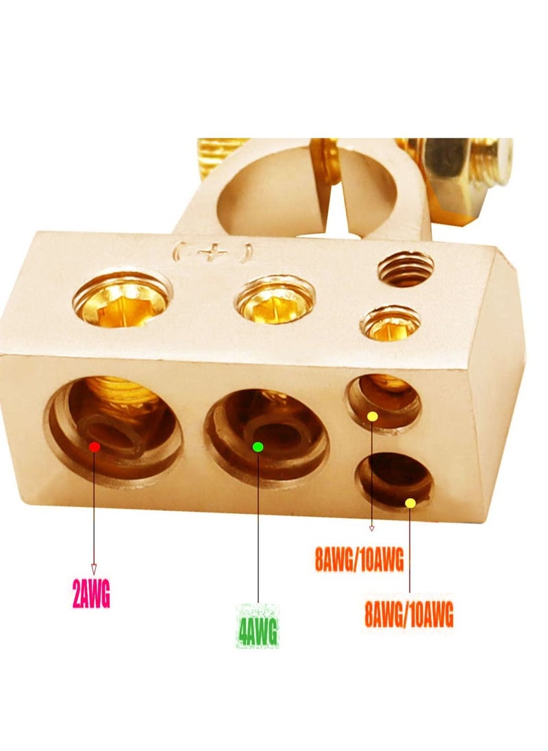 California formula-T Car Battery Terminal Connectors Kit  - Image 5