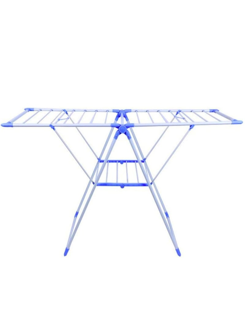 Foldable Clothes Drying Stand with Adjustable Wings Laundry hack Suitable for Indoor and Outdoor Use Laundry Hanging Stand  - Image 1