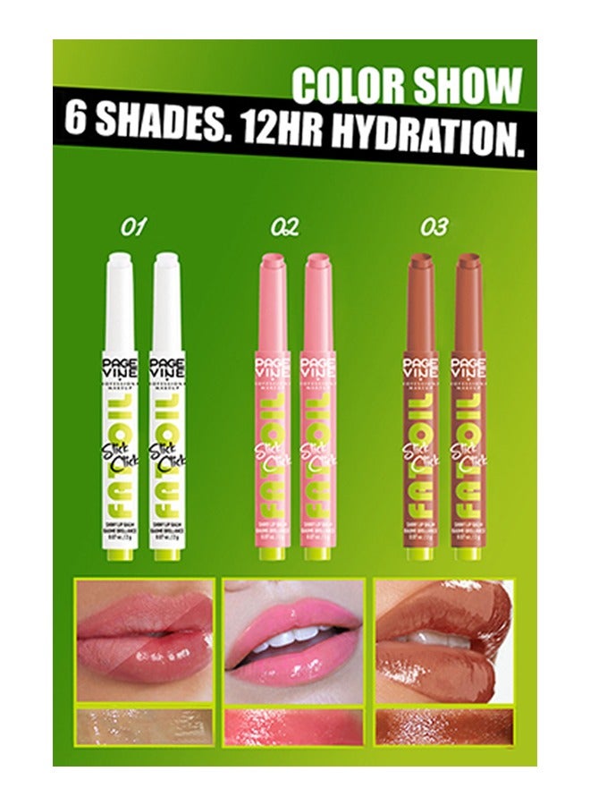 PAGE VINE أحمر الشفاه الصلب لامع أحمر الشفاه زيت الشفاه 04# - Image 3