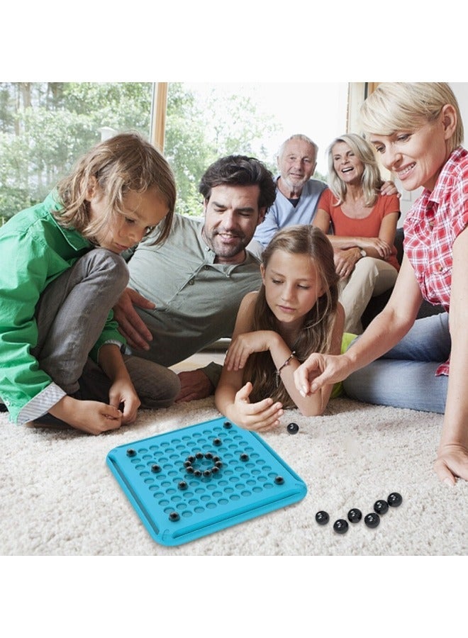 BUPY Cluster Ball Game Set - Interactive Strategy Board Game for 2-4 Players, Family Party Tabletop Game with Magnetic Balls & Hole Board for Kids and Adults - Image 2