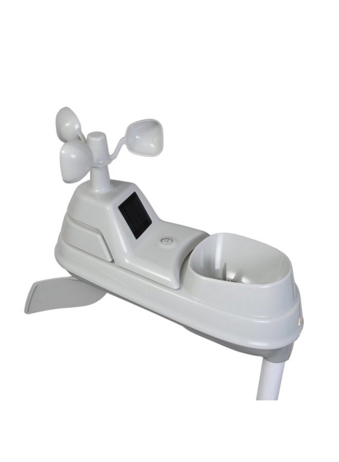 Acurite Iris 5-in-1 Weather Sensor with Rain Gauge, 06004M, Wind Speed, Wind Direction, Temperature and Humidity, White - Image 3