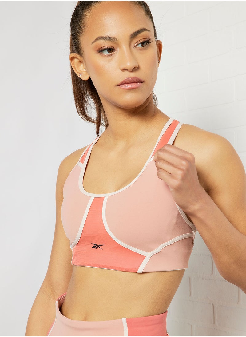 Reebok - Training Supply Lux Racer Bra - Image 1