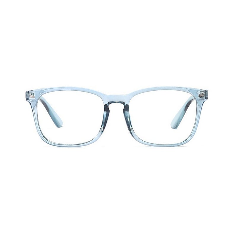 Dervin Blue Light Blocking Glasses Gaming Filter Transparent Square Eyeglasses for Eye Protection Men Women, Computer/Tablet/Laptop/Mobile/TV, Anti-blue & Anti eyestrain - Image 2