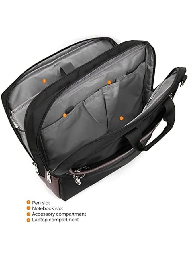 erorex Kh Coolbell Convertible Backpack Shoulder Bag Messenger Bag Laptop Case Business Briefcase Leisure Handbag Multi Functional Travel Rucksack Fits 17.3 Inch Laptop For Men Women Travel  - Image 3