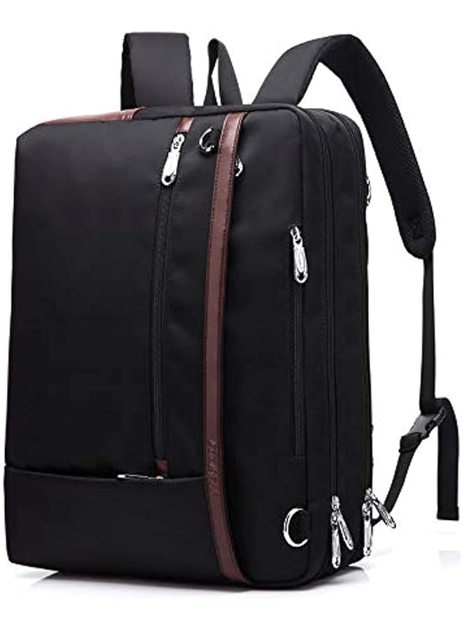 erorex Kh Coolbell Convertible Backpack Shoulder Bag Messenger Bag Laptop Case Business Briefcase Leisure Handbag Multi Functional Travel Rucksack Fits 17.3 Inch Laptop For Men Women Travel  - Image 1