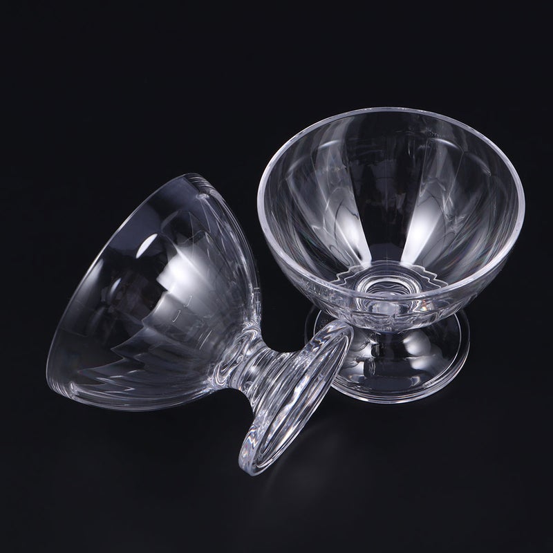 2pcs 200ml Empty Ice Cream Cup Bowl Party Beach Accessories - Image 1