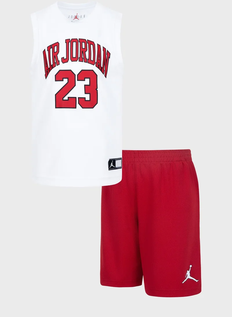 Jordan Kids Hbr Dna Jordan Muscle Shirt Set