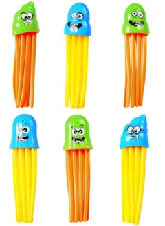 Generic Diving Speedy Squid Toys 6 Pieces  - Image 2