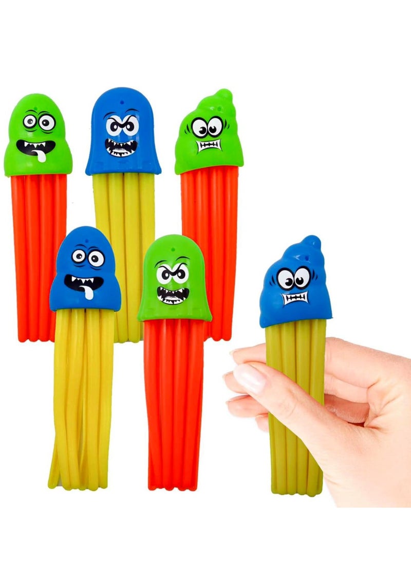 Rwnq Fast Diving Squid Toy Set – 6 Pieces – Made from durable, child-safe plastic with bright, multicolored designs that capture kids’ attention and make water play more exciting. Helps improve swimming skills and hand-eye coordination as children dive to retrieve them underwater. Perfect for pool or beach fun during vacations and summer activities – kids’ toys – pool toys – beach toys – water play toys – swimming accessories – summer gifts for children - Image 5