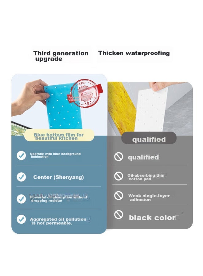 MAX COOK Maxcook Kitchen Oil-absorbing Cotton, Range Hood Oil-absorbing Paper, 90*10cm, 3mm Thick, 10-pack, Mcpj5090 - Image 2