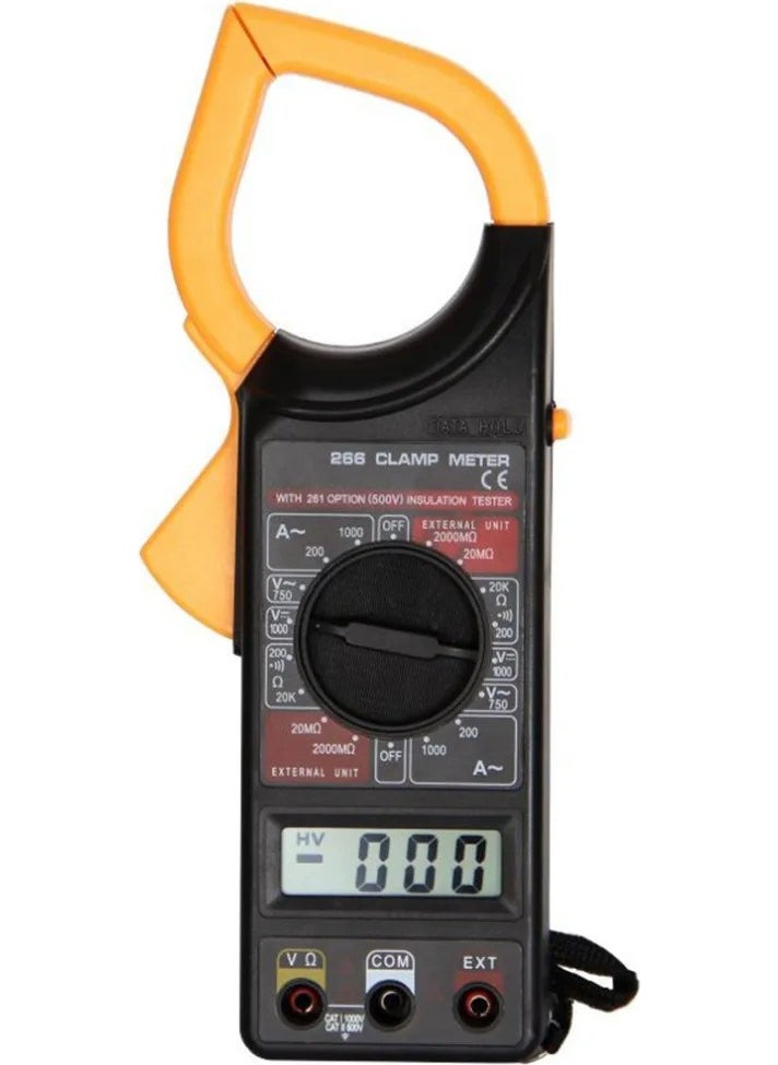 DT-266 Clamp Meter Clamp Meter 9V Battery and Bag