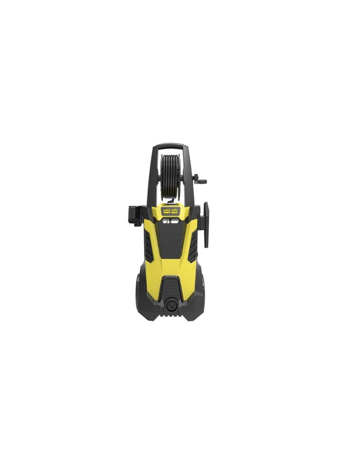Safi WAX - Safi Wax Electric High Pressure Washer 195Bars_2500W For Car, Home And Garden Cleaner With Trigger Gun, Hose And Soap Dispenser, Nozzle Cleaning Needle Black-Yellow - Image 1