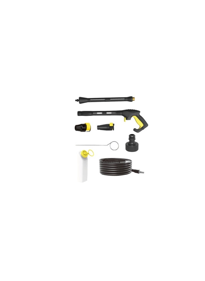 Safi WAX - Safi Wax Electric High Pressure Washer 195Bars_2500W For Car, Home And Garden Cleaner With Trigger Gun, Hose And Soap Dispenser, Nozzle Cleaning Needle Black-Yellow - Image 1