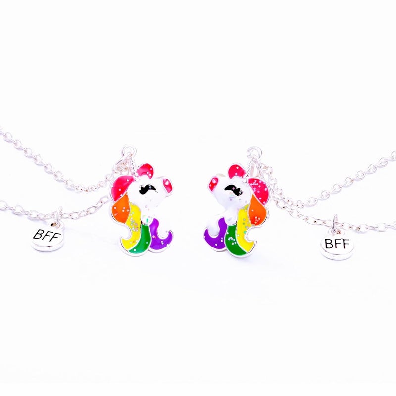 DOYYCA Best Friend Necklace Gifts Magnetic Matching Friendship Necklace for 2 Girls BFF Sister - Image 5