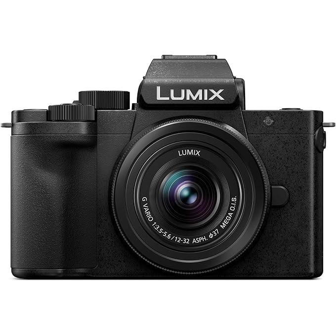 rayihni LUMIX G100 4k Mirrorless Camera for Photo and Video, Built-in Microphone with Tracking, Micro Four Thirds Interchangeable Lens System, 12-32mm Lens, 5-Axis Hybrid I.S., DC-G100DKK (Black) - Image 1