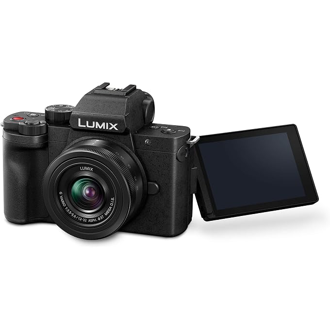 rayihni LUMIX G100 4k Mirrorless Camera for Photo and Video, Built-in Microphone with Tracking, Micro Four Thirds Interchangeable Lens System, 12-32mm Lens, 5-Axis Hybrid I.S., DC-G100DKK (Black) - Image 3