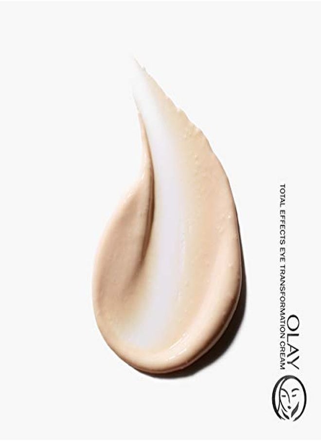 Olay - Eye Cream By Total Effects 7-In-One Anti-Aging Transforming Eye Cream 0.5 Oz Packaging May Vary - Image 1