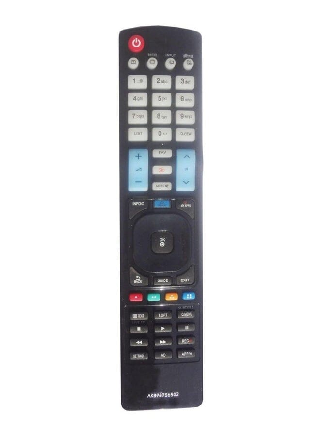 جهاز تحكم عن بعد لشاشة ال جي سمارت ثلاثية الأبعاد باللون الأسود