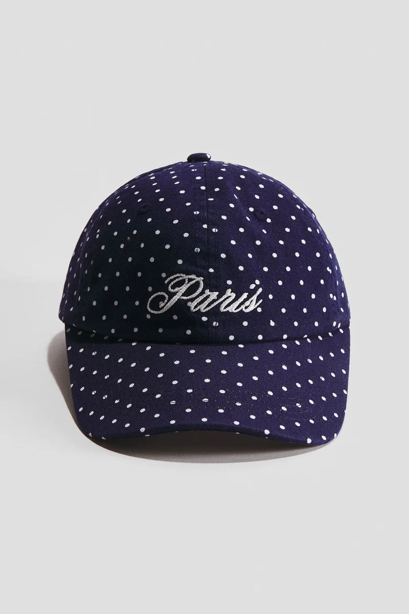 H&M Tie-back twill cap