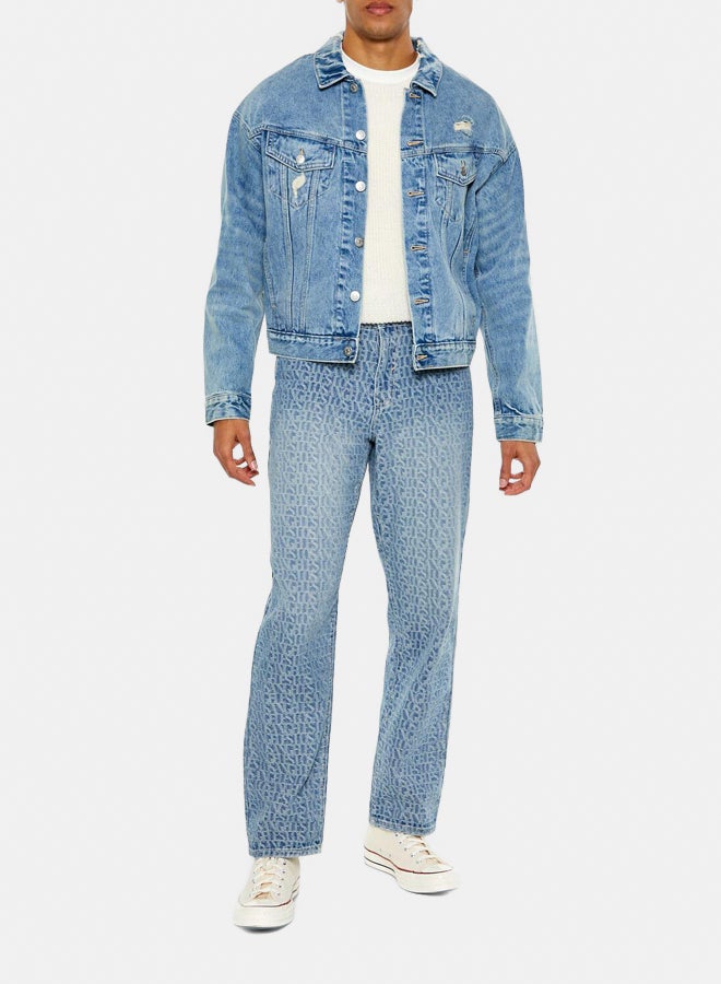 FOREVER 21 Los Angeles Slim-Fit Mid-Rise Jeans  - Image 3