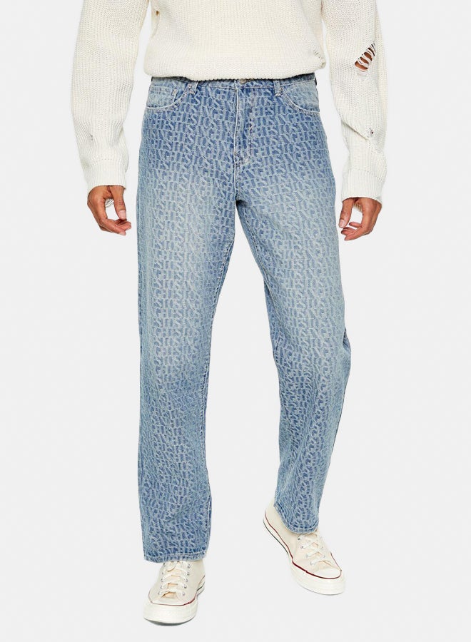 FOREVER 21 Los Angeles Slim-Fit Mid-Rise Jeans  - Image 1