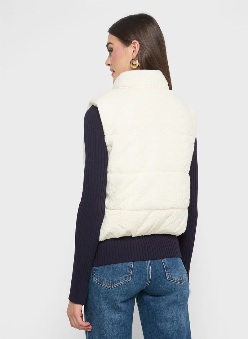 ايلا Padded Sleeveless Jacket