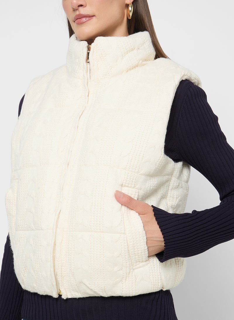 ايلا جاكيت مبطن بدون أكمام - Image 3