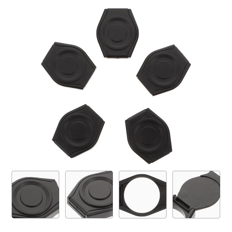 15 Pcs Practical Webcam Protective Caps Camera Covers Privacy (Black) - Image 4