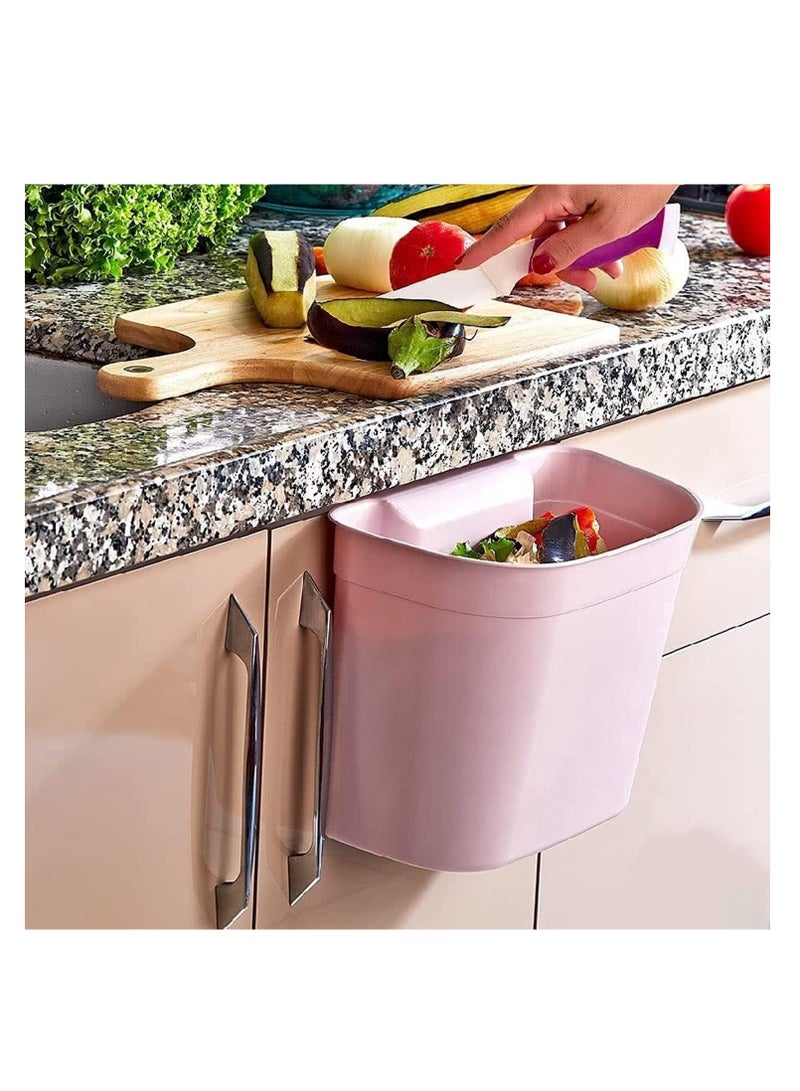 Dunya Plastik Hanging Bucket Kitchen Cabinet Hanging Trash can kithcen organizer hanging kitchen trash bin - Image 1