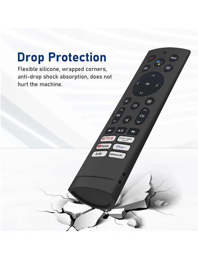 ERF3A90 Voice Remote Control Silicone Case for U7G U8 U9G Series 4K ULED Black Cover - Image 5