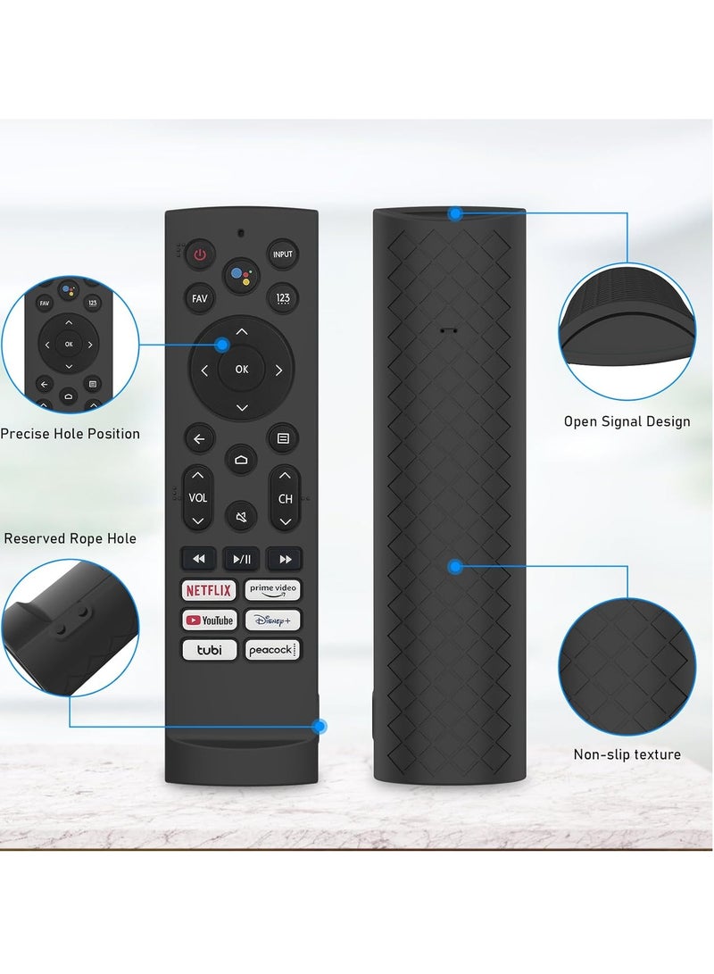 ERF3A90 Voice Remote Control Silicone Case for U7G U8 U9G Series 4K ULED Black Cover - Image 3