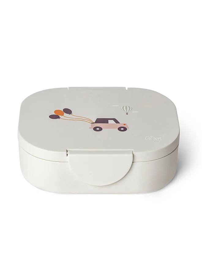 Citron Bio-Based Lunchbox - Vehicles - Leakproof Sustainable Bento Box