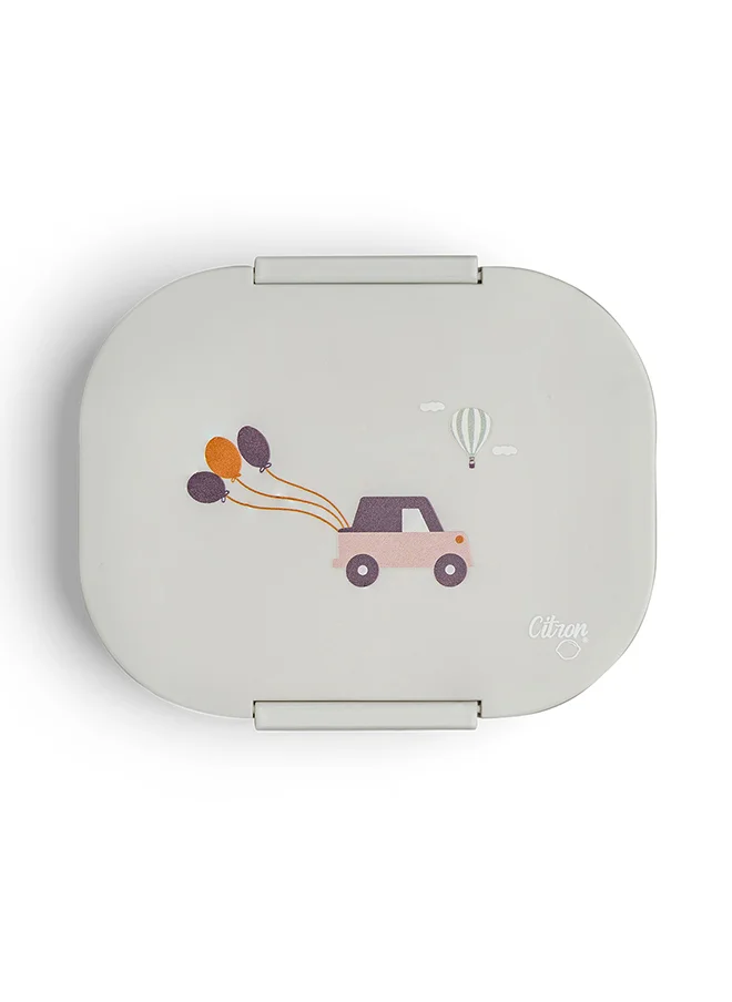 Citron Bio-Based Lunchbox - Vehicles - Leakproof Sustainable Bento Box
