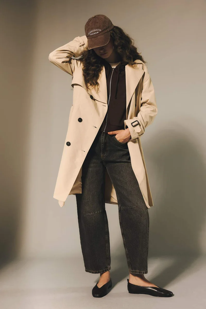 DeFacto Regular Fit Trench Coat