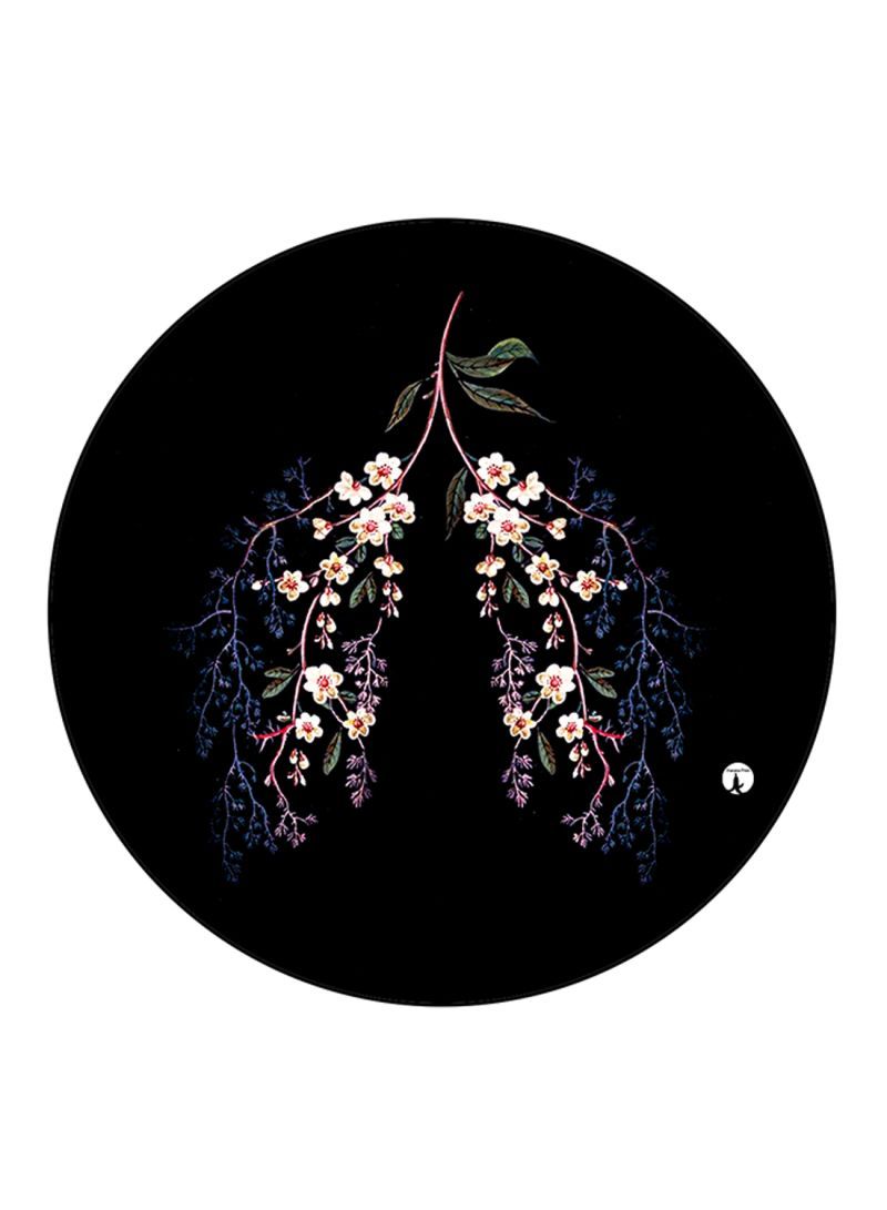 RKN Flowers Printed Mouse Pad  Multicolour