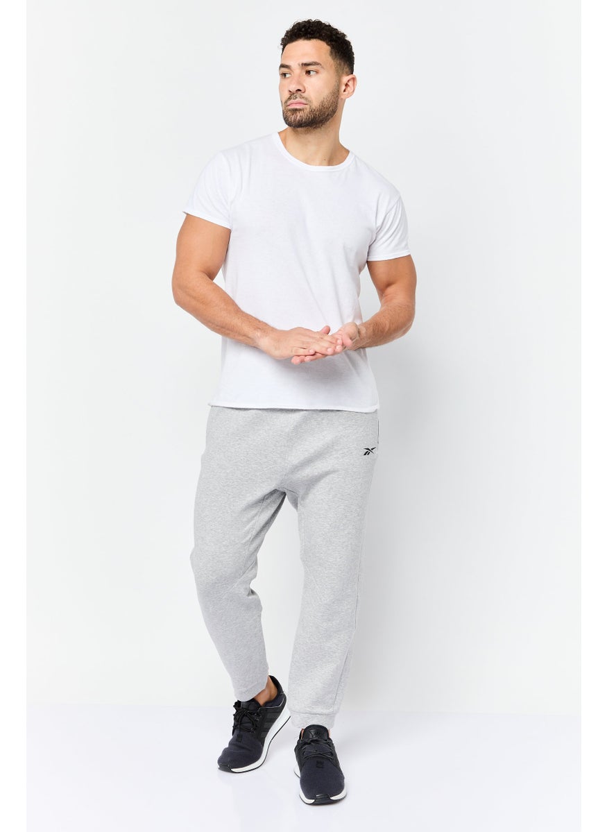 Reebok Men Sportswear Fit Training Sweatpants, Grey  - Image 2